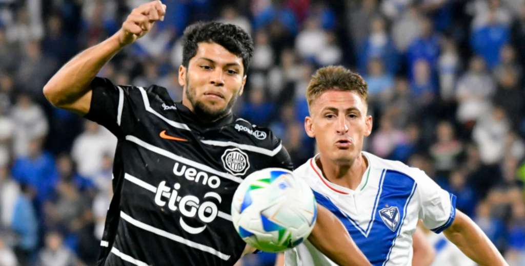 Olimpia y un empate que lo deja vivo: ganaba Vélez y a los 92' apareció Fernández