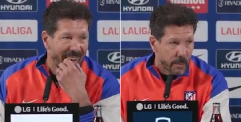 Simeone y un elogio de despedida para Ancelotti: "Soy su admirador..."