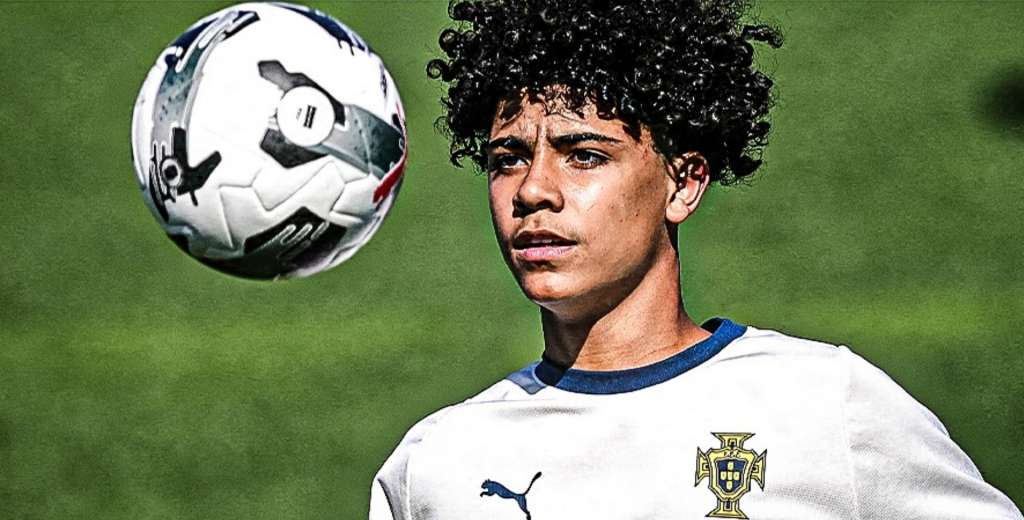 Esto puede ser una locura: quieren fichar a Cristiano Junior con solo 15 años