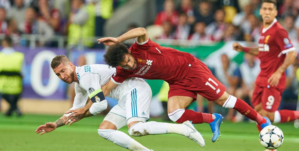 Chiellini hace arder Liverpool: "Cómo Ramos lesionó a Salah es brillante"