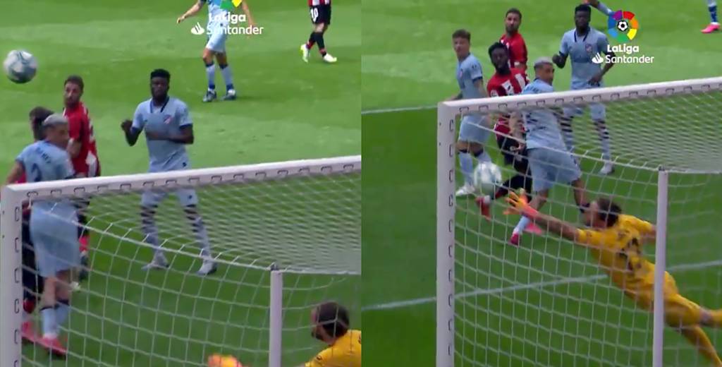 La brutal atajada de Oblak que evitó un golazo del Bilbao