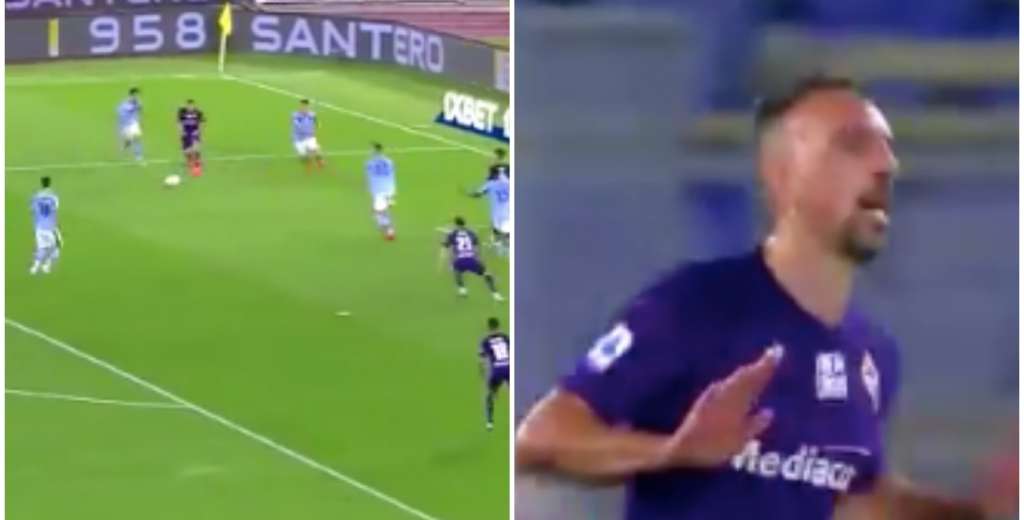 Tiene 37 a&ntilde;os y sigue imparable: el tremendo golazo de Ribery 