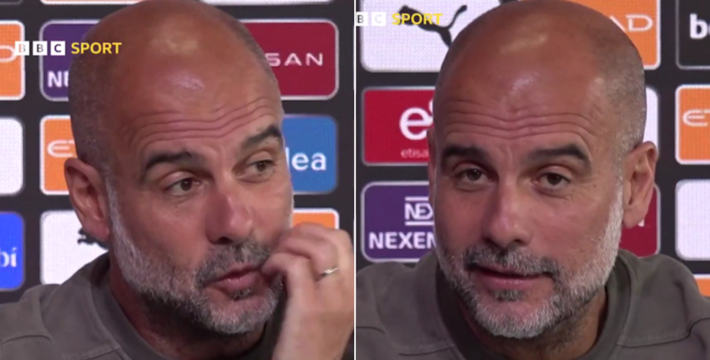 Guardiola respondió a las críticas con un golpe: "Algunos no ganaron nada..."