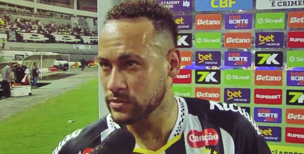 Santos fue eliminado de la Copa Brasil y Neymar soltó la bomba: "¿Si sigo en el club?"