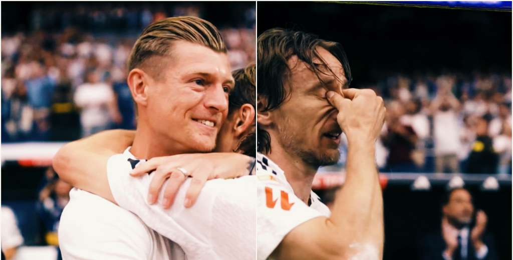 El fútbol se detuvo para despedirlo: Modric y su llanto tras irse del Real Madrid