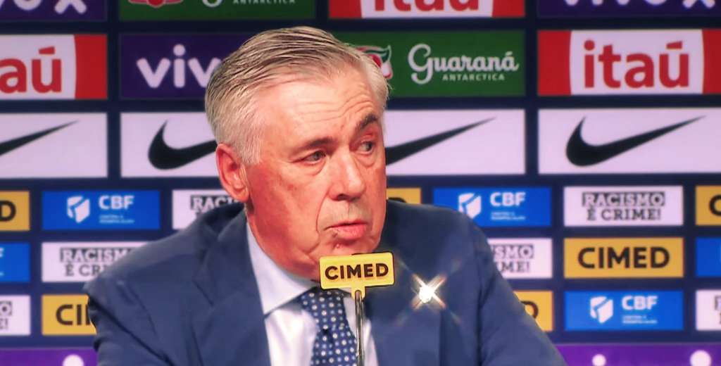 Ancelotti fue letal y lo dejó afuera de la Selección de Brasil: "Yo lo hablé con él"