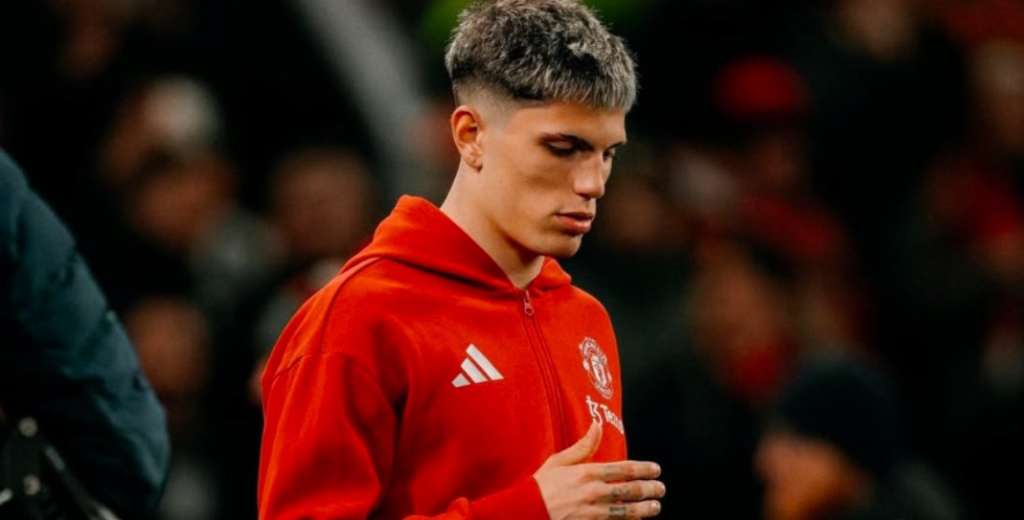 Garnacho se despide del United: un grande de la Serie A negocia con él...