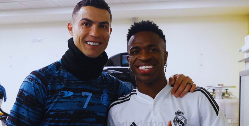 Cristiano Ronaldo salió campeón y Vinicius Júnior le dejó un mensaje contundente