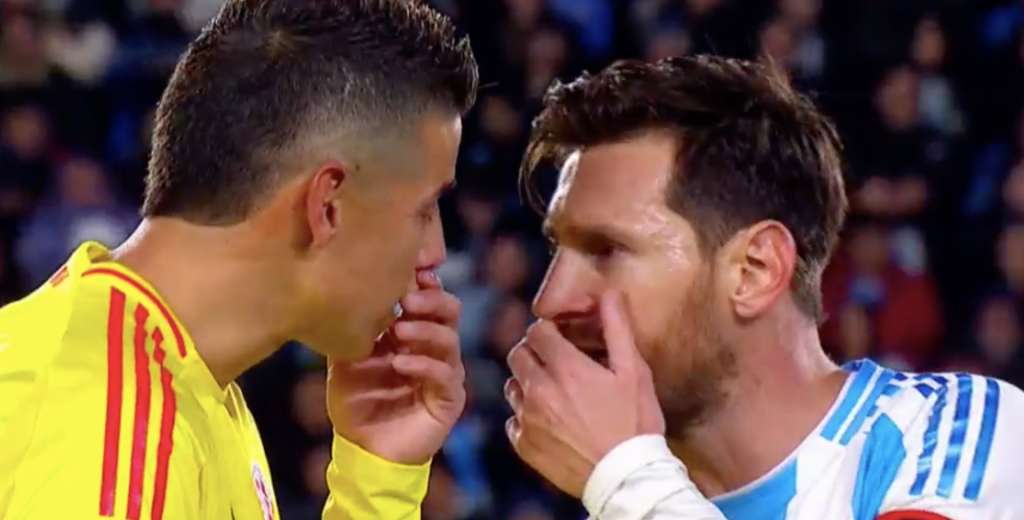 Lionel Messi en llamas: fue directo contra James para decirle todo cara a cara