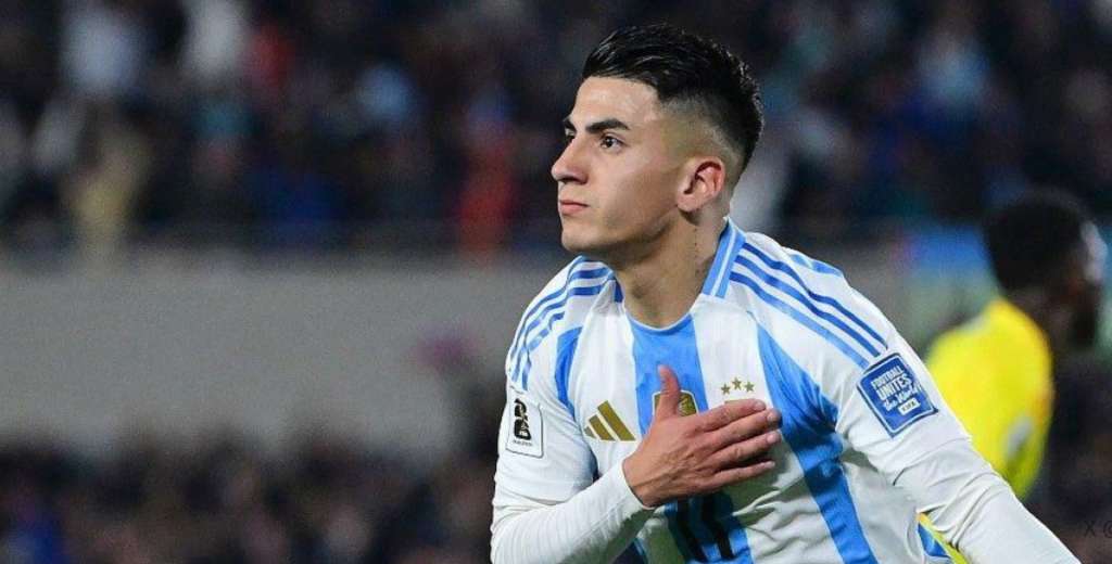 Un golazo de Almada rescata a Argentina ante Colombia en un duelo salvaje