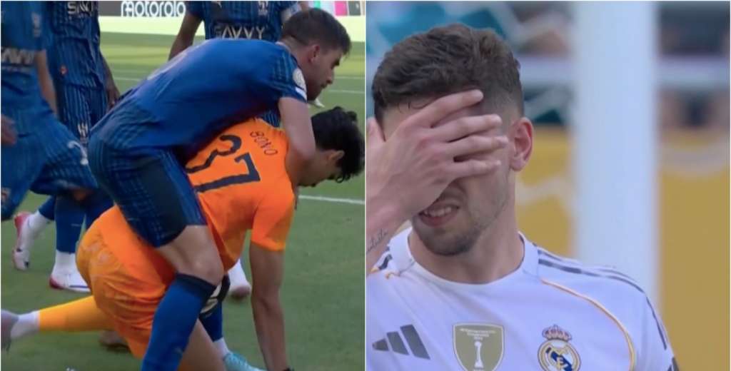 Bono épico: le ataja un penal a Valverde y Al Hilal empata contra Real Madrid