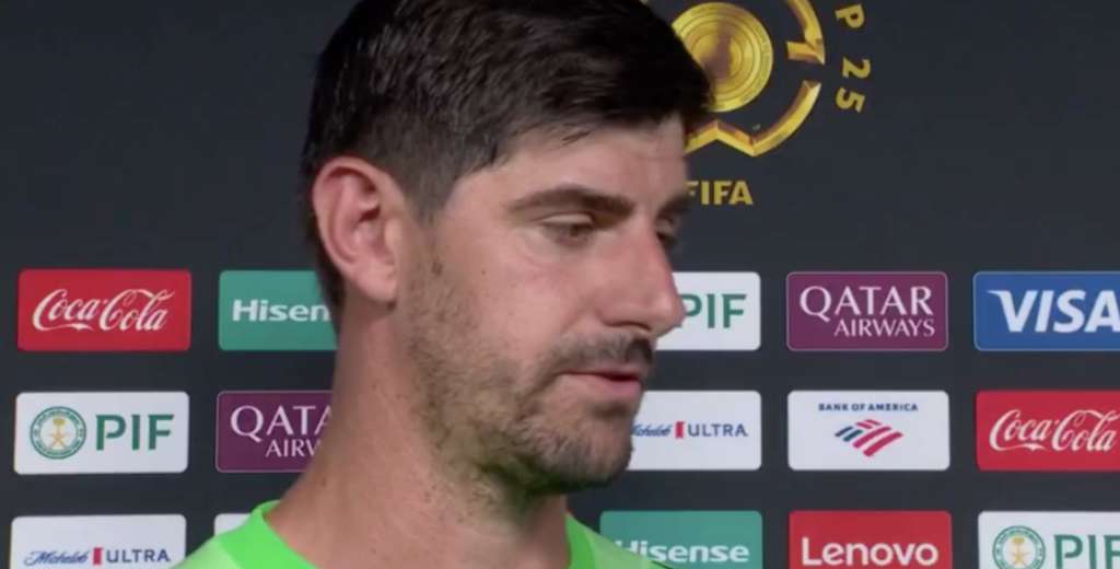 Tras empatar ante Al Hilal, Courtois se desahogó: lo destrozó a Carlo Ancelotti