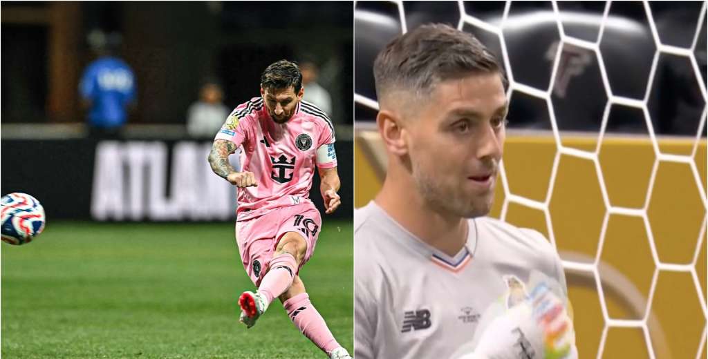 Un animal, otra locura, qué genio: Messi acomodó y le voló el arco al Porto...