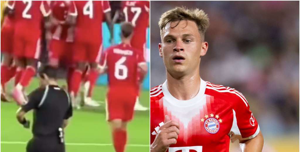 Hay que tener hielo en la sangre: Kimmich y el peor festejo en el gol de Olise