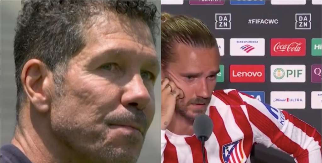 Atlético de Madrid en llamas: Griezmann fulminó a Simeone por quejarse del árbitro