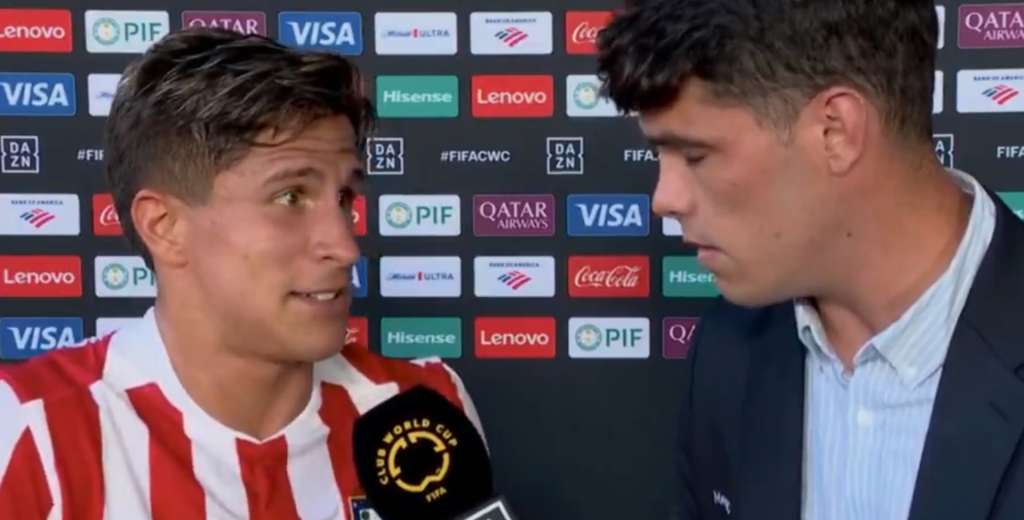 Giuliano Simeone furioso con el arbitraje de César Ramos: "Nunca vi algo igual"