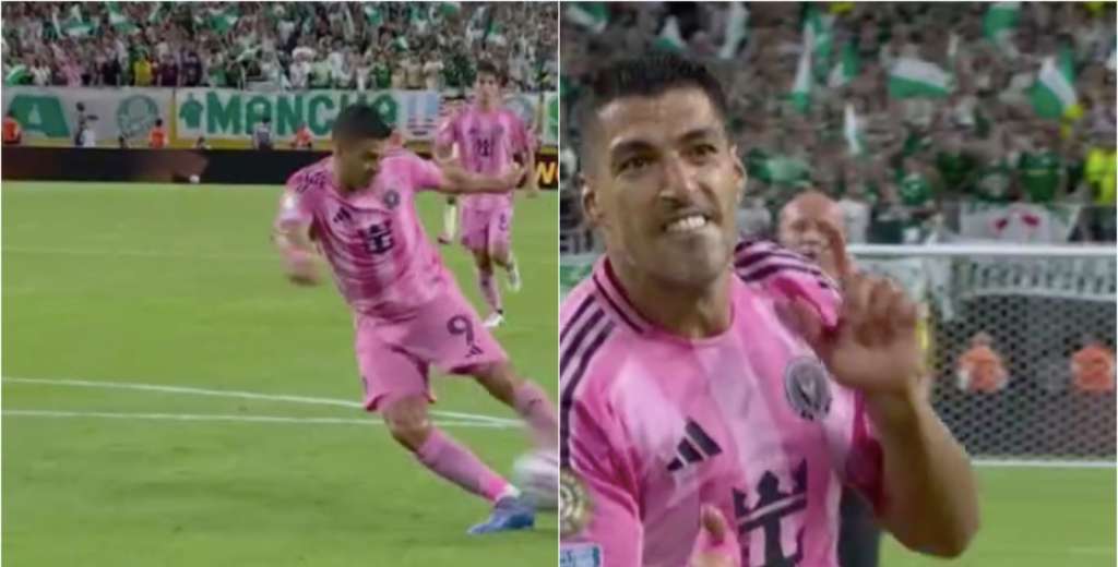Tiene 38 años y sigue siendo una bestia: El golazo de Luis Suárez al Palmeiras...