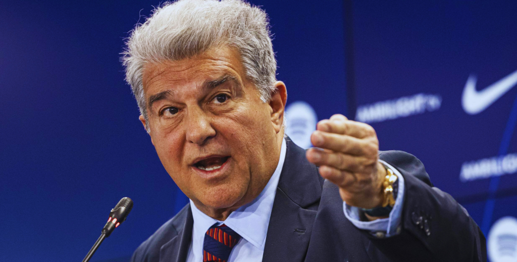 Laporta har&aacute; el fichaje del a&ntilde;o: "Quiere jugar en el FC Barcelona"