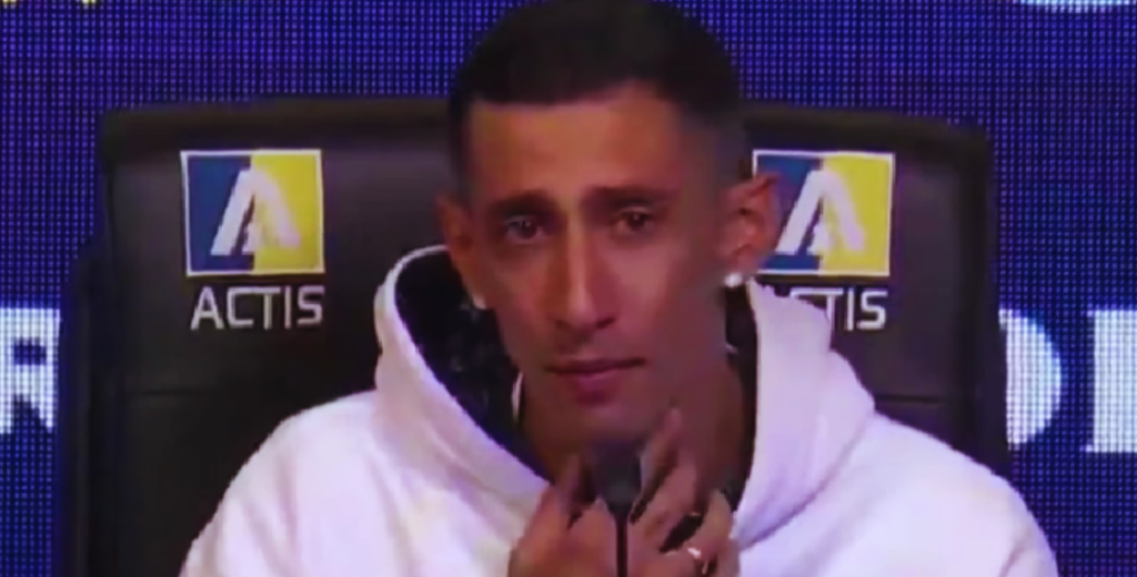 Di María volvió a Rosario Central y no pudo contener la emoción: "Me retiro acá..."