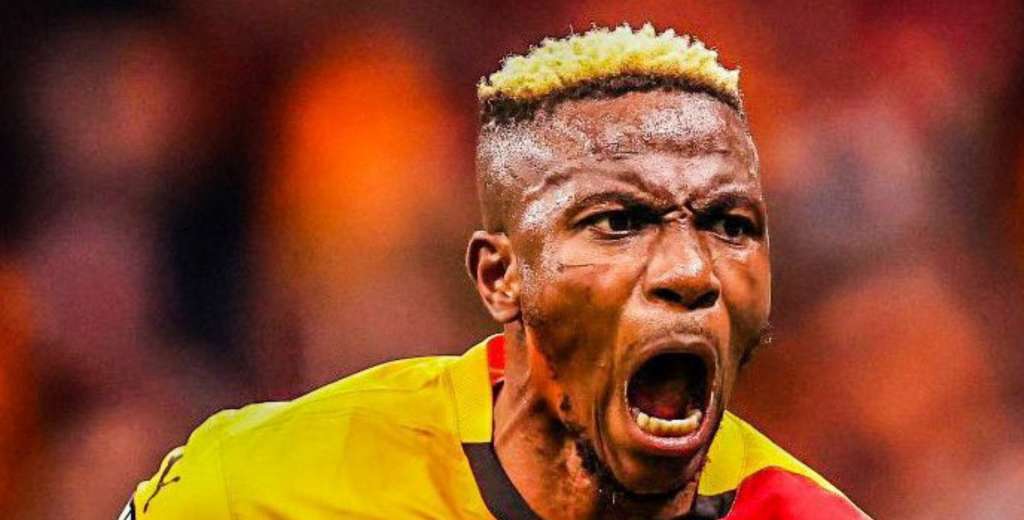 La misión es sacar a Victor Osimhen del Galatasaray y pagar 150 millones...