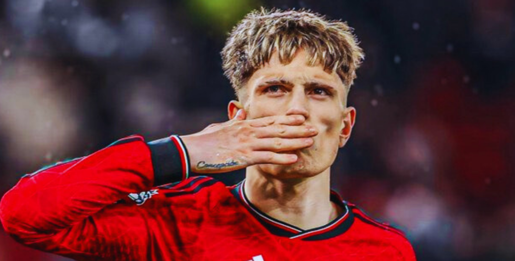 Garnacho se quiere quedar en la Premier y ellos lo van a fichar