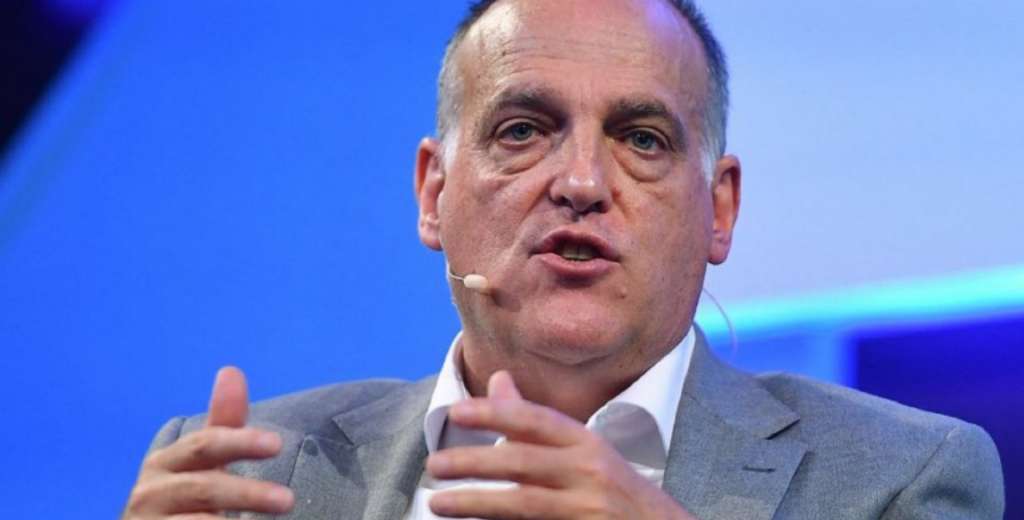 Tebas apunta nuevamente contra el Real Madrid: "no deberían plantear problemas"