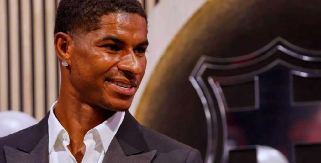 Rashford fue presentado en FC Barcelona e ilusionó a todos: "quiero ganar todo"