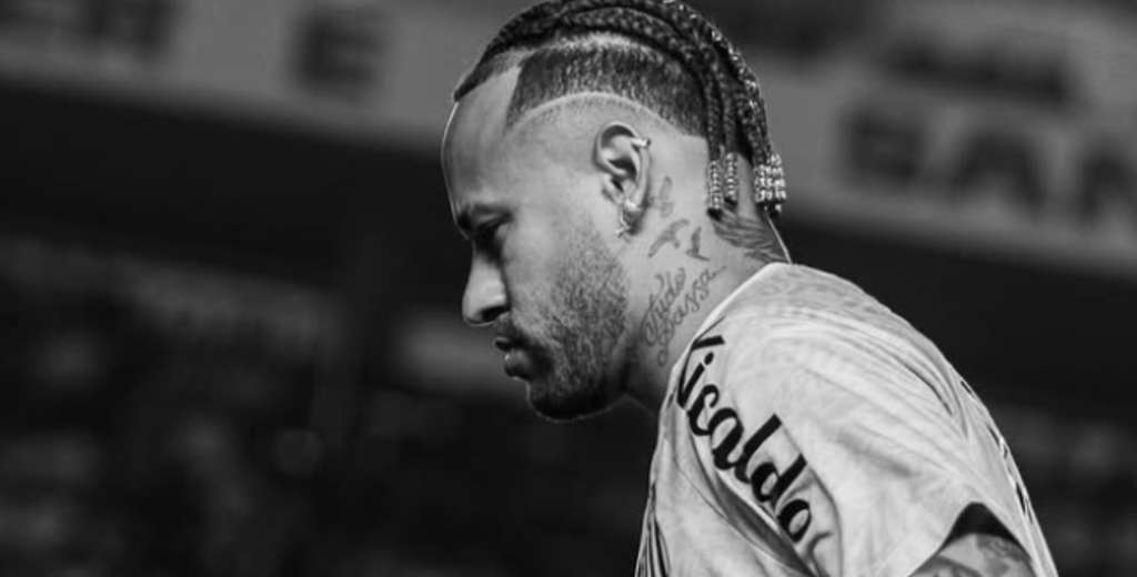 Neymar se refirió al cruce con el hincha de Santos FC: "me llamó mercenario..."