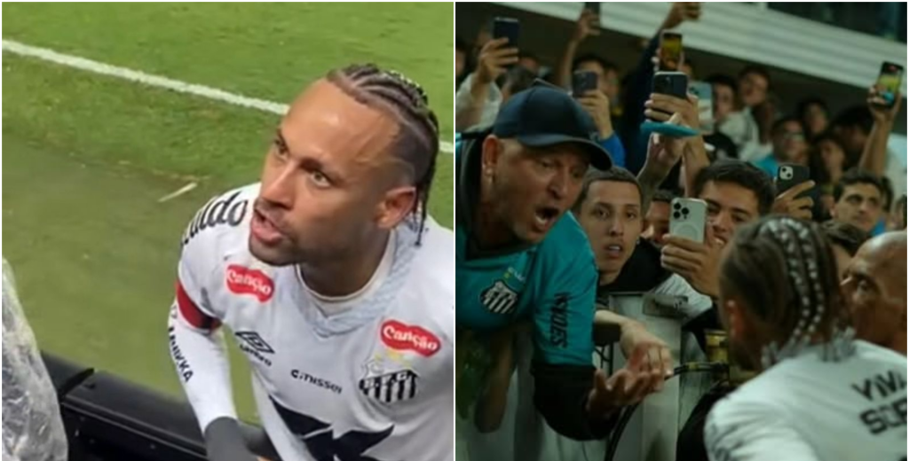 El hincha de Santos reveló la brutal frase que le gritó Neymar: "Trabajé todo el mes..."