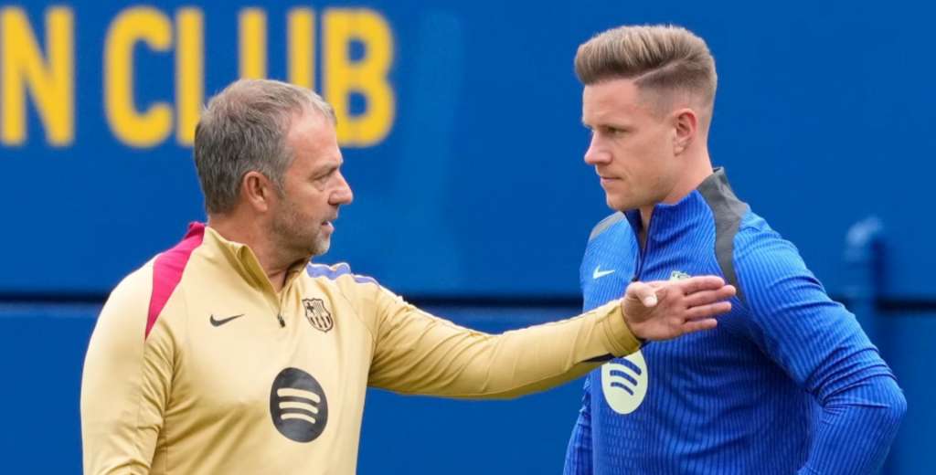 Ter Stegen sufre en FC Barcelona: Flick tomó una decisión durísima...