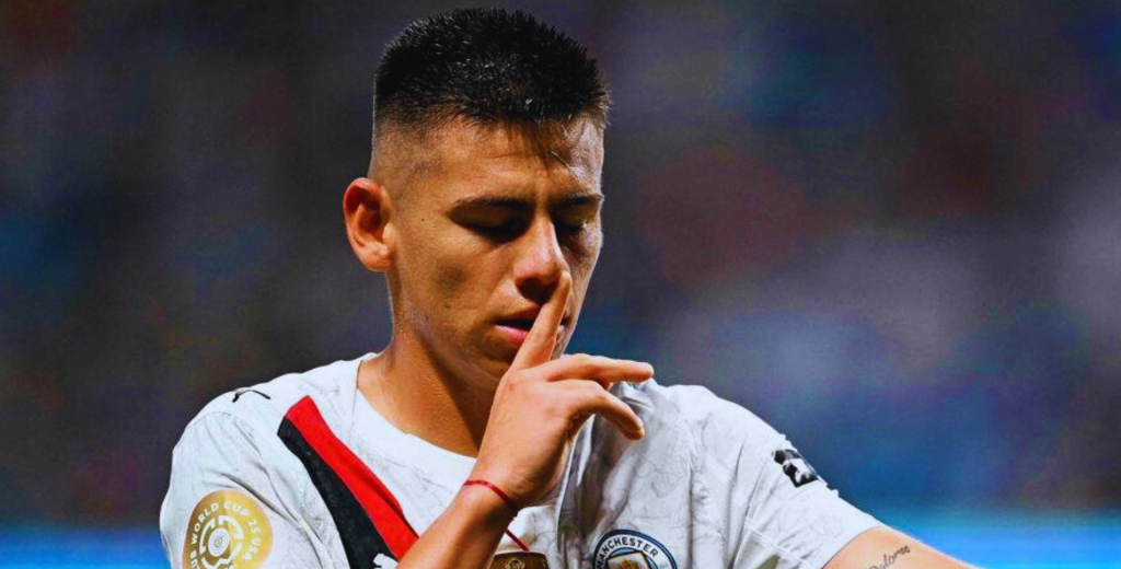 Echeverri no juega en el Manchester City y se marcha: su nuevo club en Italia