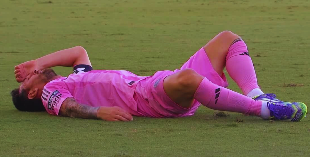 Preocupación por Messi: se lesionó y salió antes de los 10 minutos...