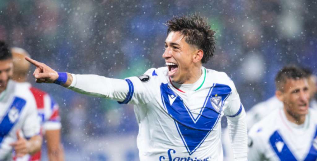 Tras la igualdad en la ida, Vélez le ganó 2-0 a Fortaleza y está en cuartos