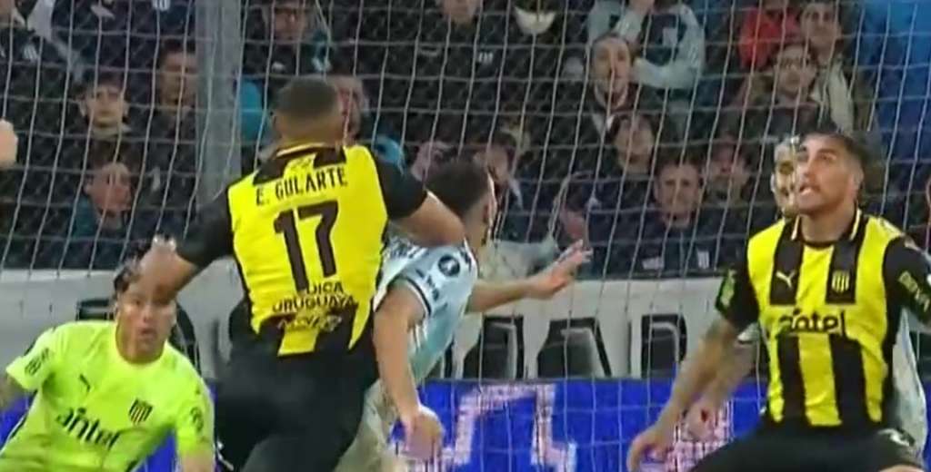 Peñarol en llamas: enojo enorme por el penal cobrado a Maravilla Martínez a los 80...