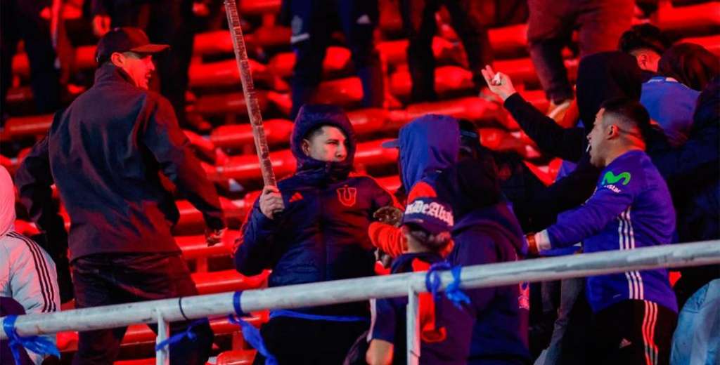 Conmebol tomaría la peor sanción tras el caos de Independiente - U de Chile...