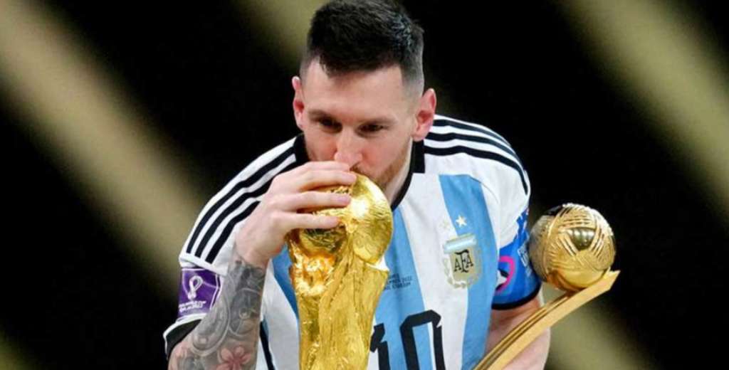 Campe&oacute;n de Champions, del Mundo y enamorado de Messi: "es el mejor de la historia"