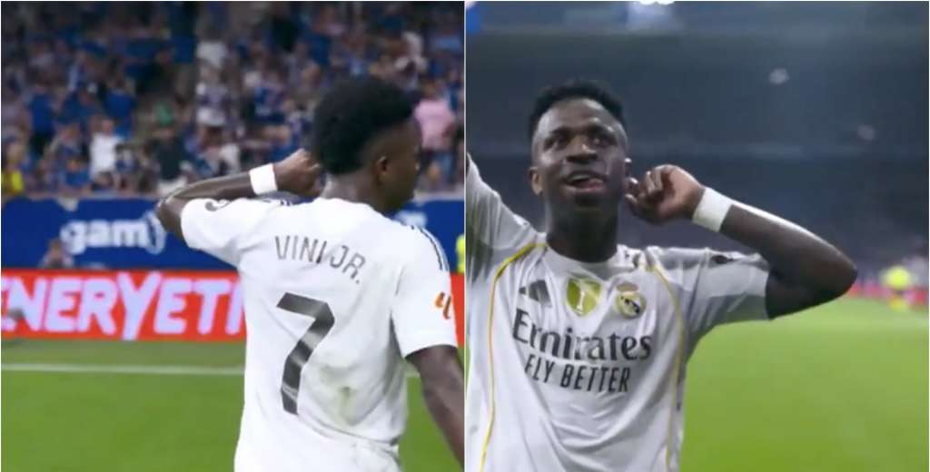 Vinicius no tiene arreglo: hace un gol al Real Oviedo y deja un gesto lamentable