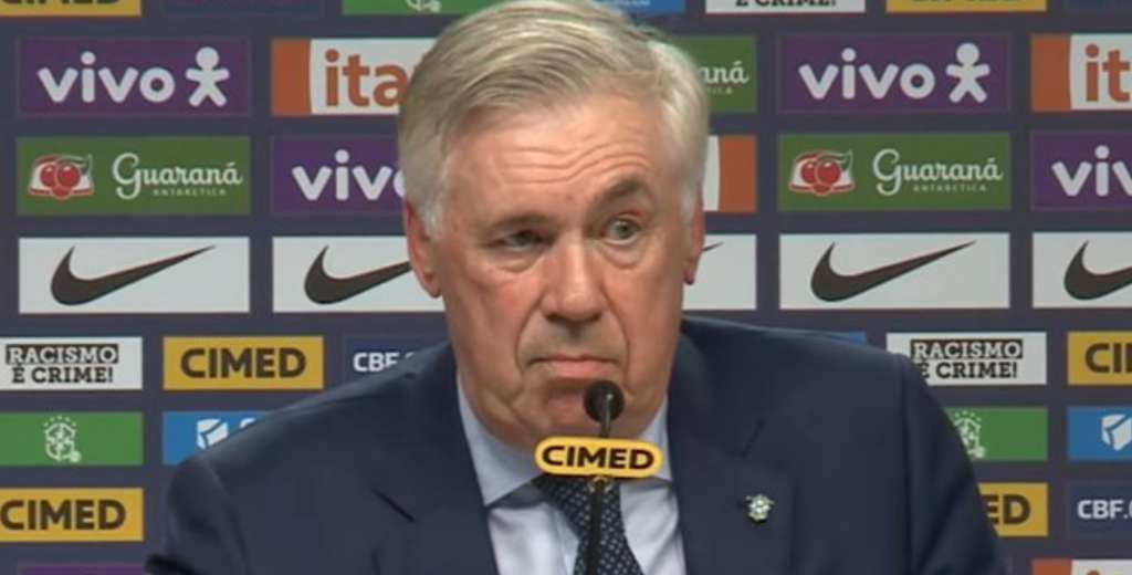 Ancelotti lo dejó afuera de Brasil: "Si quiere saber los motivos, que me llame..."