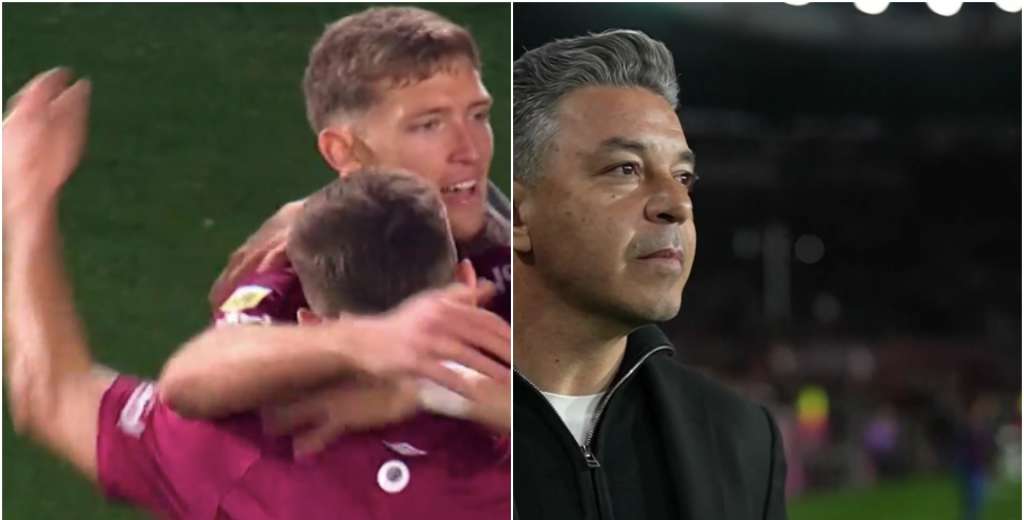 Gallardo se fue en llamas: Lanús se lo empató a River en el último segundo...