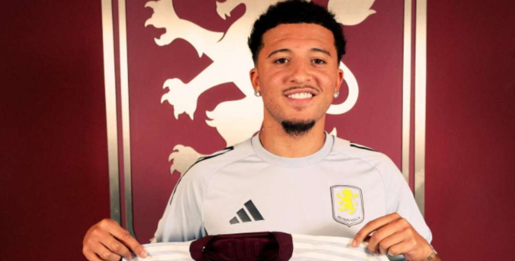 En el cierre del mercado de pases, Sancho dejó el United y llegó al Aston Villa