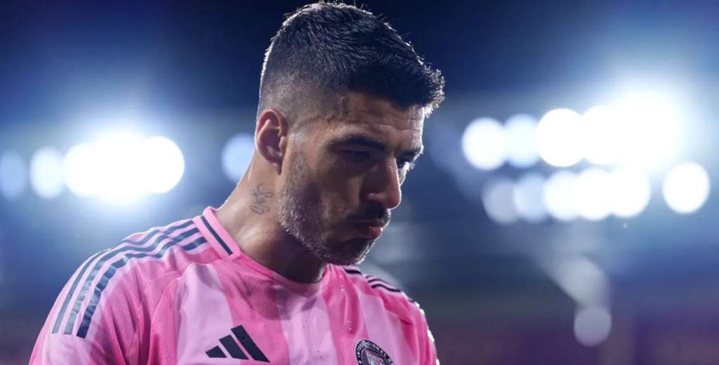 Luego de escupir a un rival, Luis Suárez y un aplastante castigo en Inter Miami