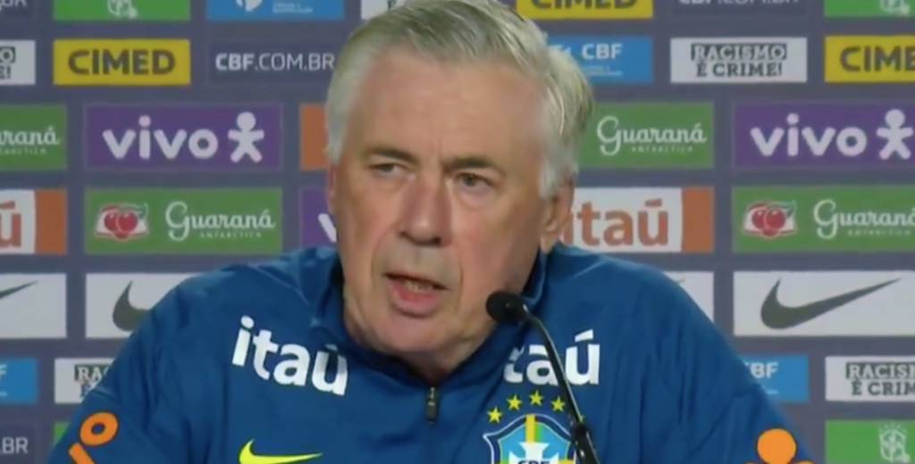 Ancelotti no se guarda nada y le responde a Neymar: "No lo cité a Brasil porque..."