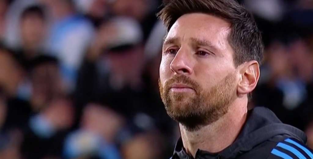 Lionel Messi impactante: salió a calentar con Argentina y se puso a llorar...