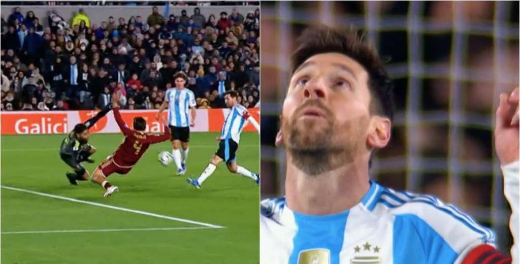 Tres rivales abajo del arco y el arquero, pero Messi es anormal: los humilló a todos