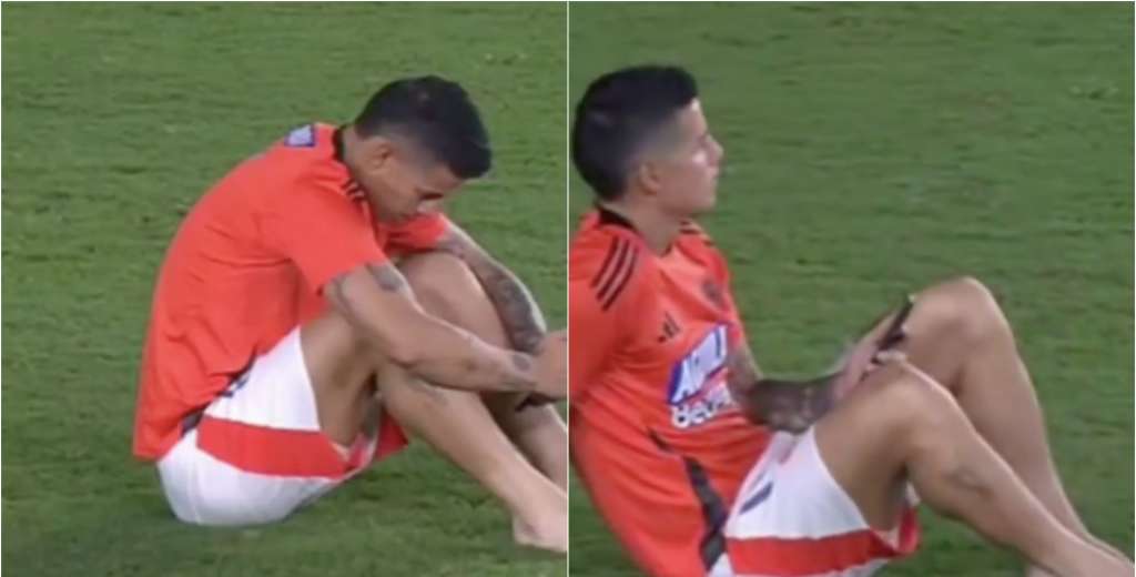 El golpe que James le da a Colombia: sentado solo, por la noche y con estadio vacío