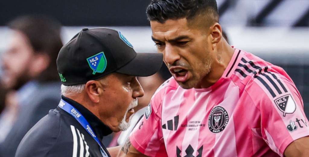 Esc&aacute;ndalo en la MLS: Su&aacute;rez recibi&oacute; solo 3 fechas de suspensi&oacute;n por el escupitajo