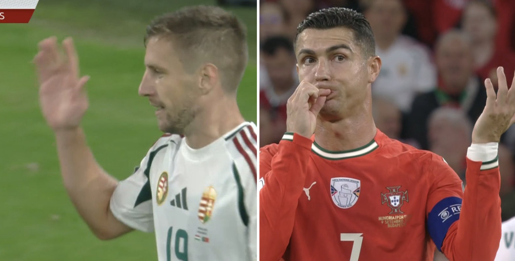 Mientras homenajeaban a Diogo Jota: cabezazo y Hungría sorprende a Portugal