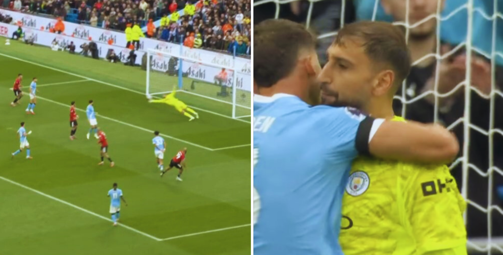 Para esto lo ficharon: Donnarumma y una atajada descomunal ante el United