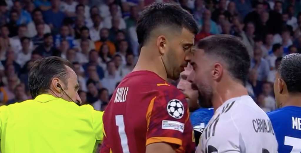 Siendo capitán y con 33 años: Dani Carvajal le dio un cabezazo en la boca a Rulli