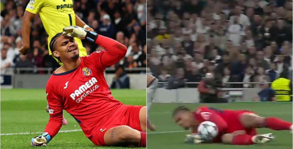 El grosero error de Luiz J&uacute;nior que le cost&oacute; el debut al Villareal ante Tottenham